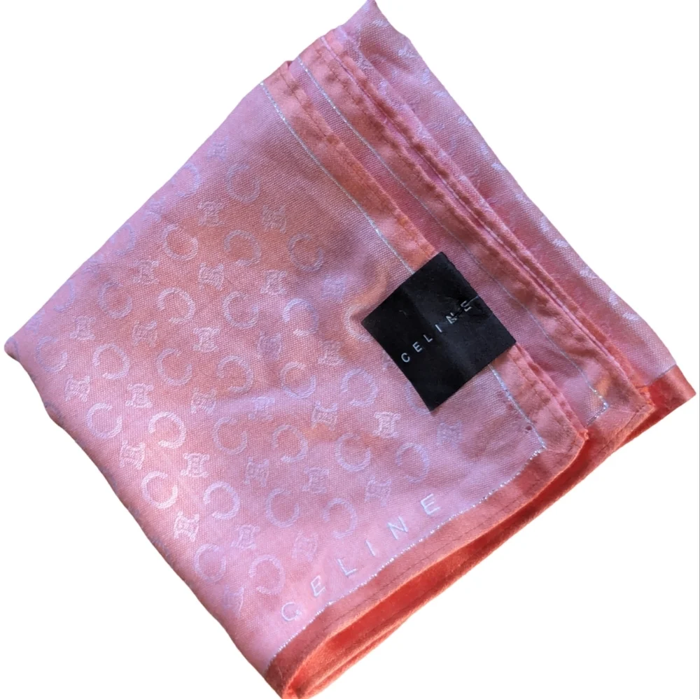 Celine Vintage Handkerchief Woven Fabric